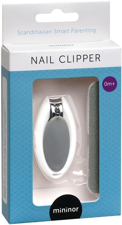 Mininor Baby Nail Clipper (White/Grey)