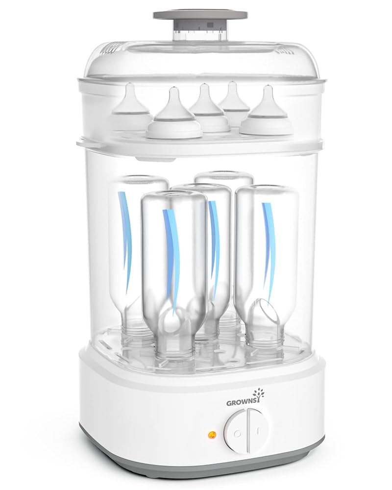 Grownsy Electric Baby Bottle Steam Sterilizer