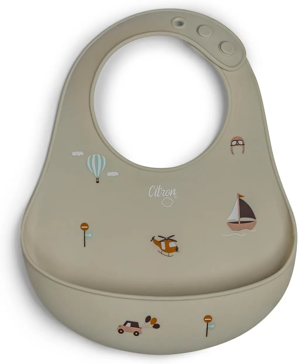 Citron Silicone Bib