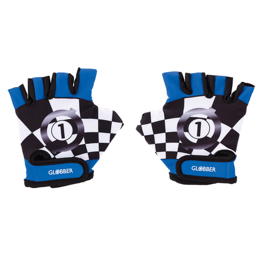 Globber - Toddler Scooter Gloves - Navy Blue Racing