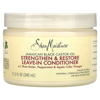 Shea Moisture Jaimaican Black Castore Oil  Leave in Conditioner (340ml)