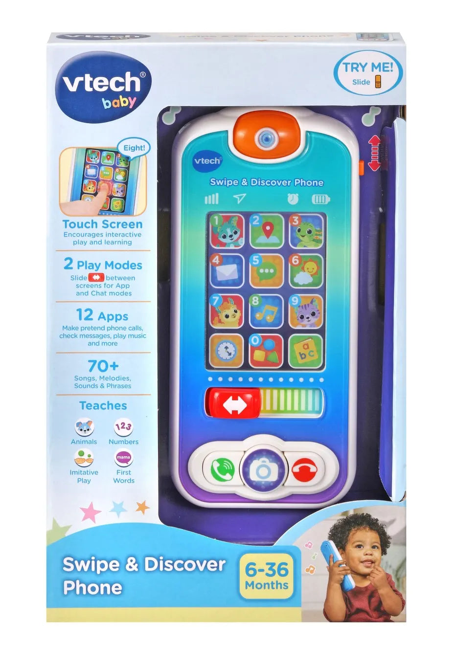 هاتف التمرير والاكتشاف من VTech ‏(VTUK)