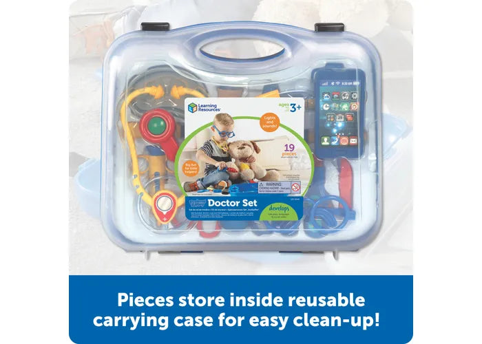 Learning Resources - Pretend Doctor Set for Kids