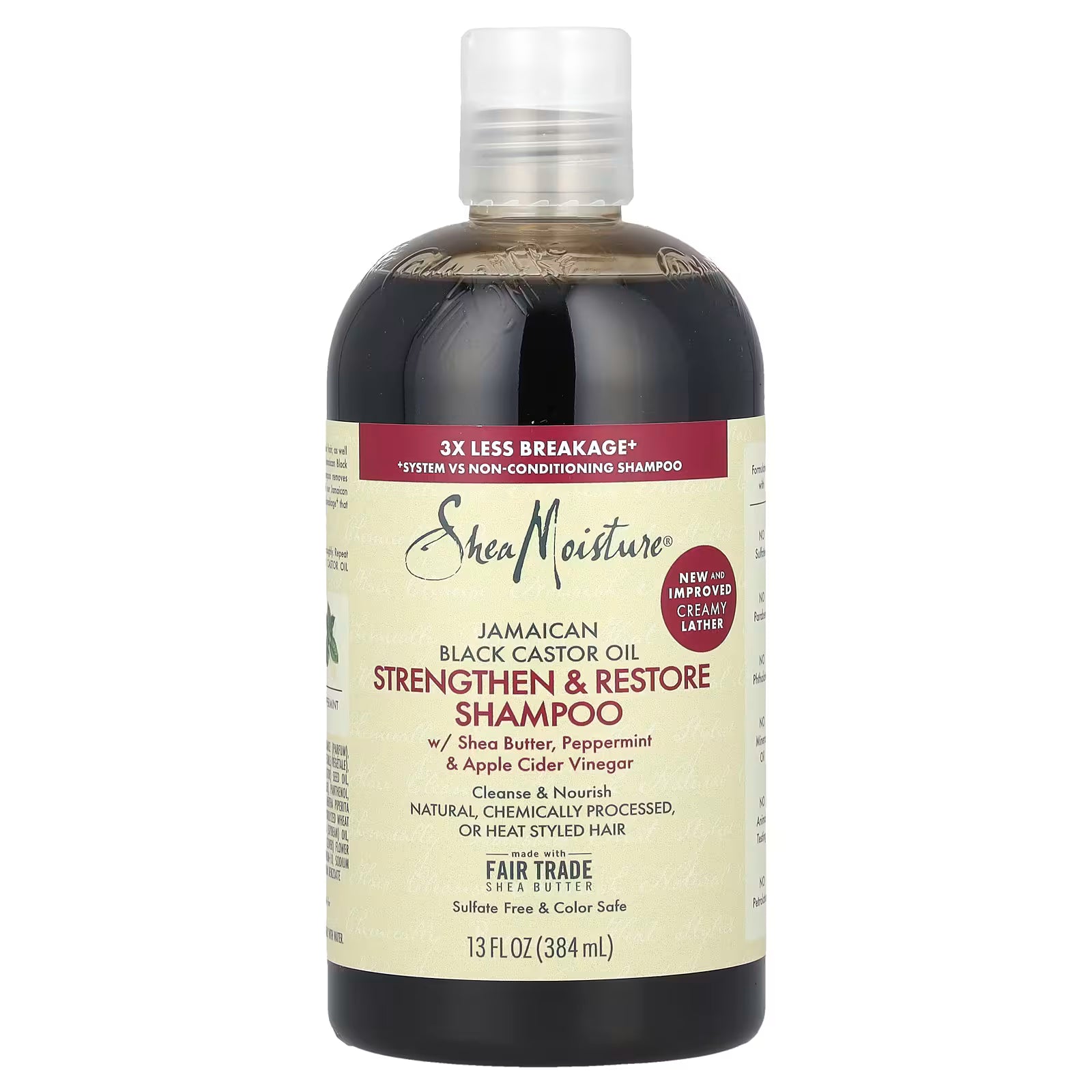 Shea Moisture Jamaican Black Castor Oil Shampoo (384ml)