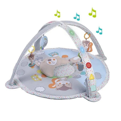 Konig Kid Baby Play Gym Mat with Music and Light (Animals)
