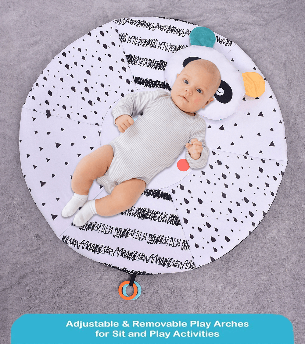 Konig Kids Baby Activity Play Gym Mat (Panda)