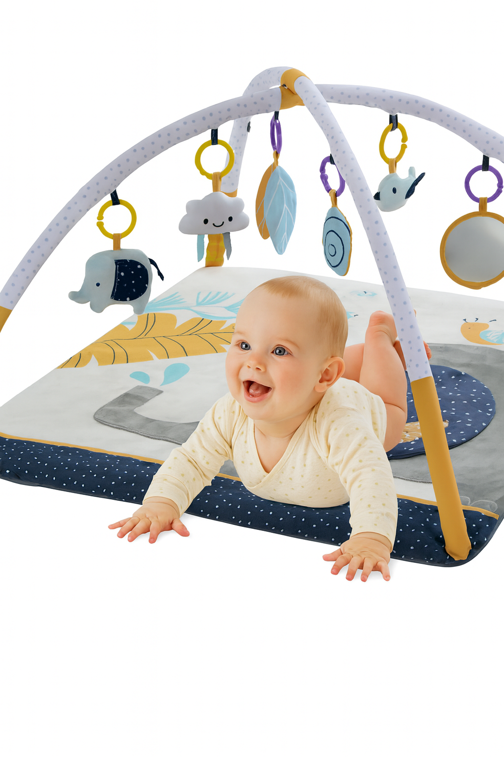 Konig Kids Baby Play Gym Mat (Elephant)