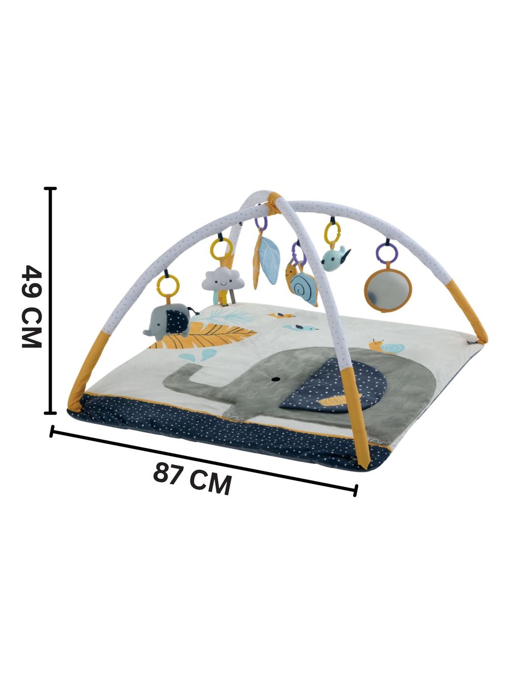 Konig Kids Baby Play Gym Mat (Elephant)