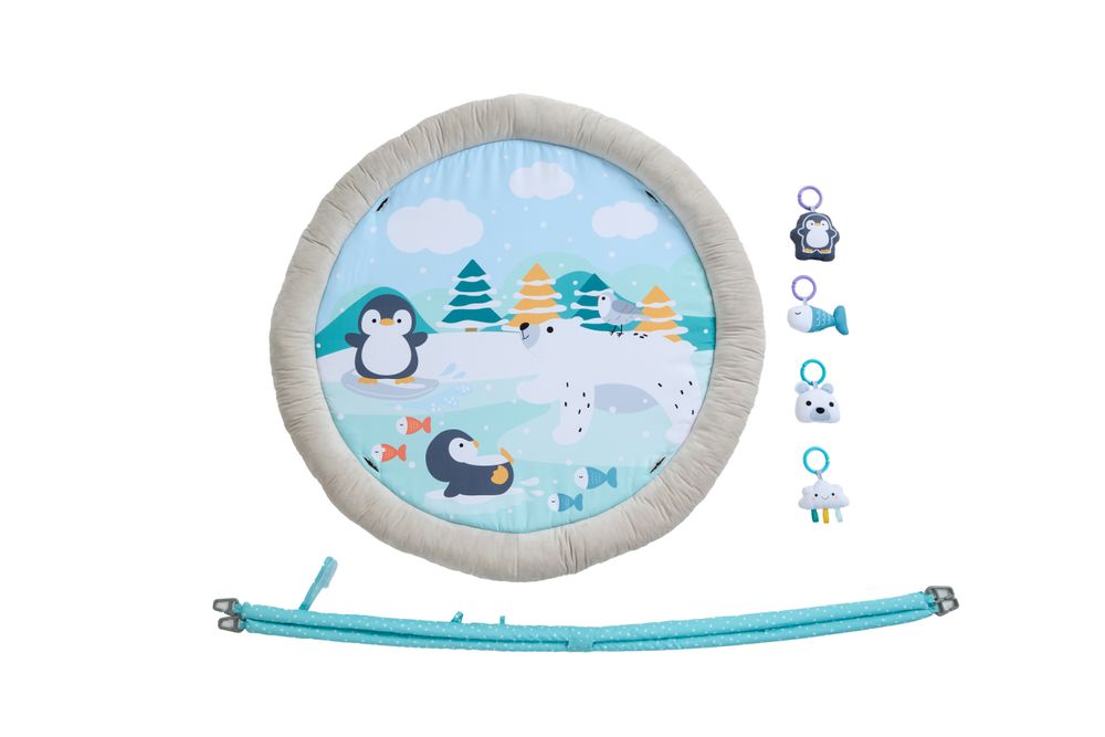 Konig Kids Baby Play Gym Round Mat - Penguin