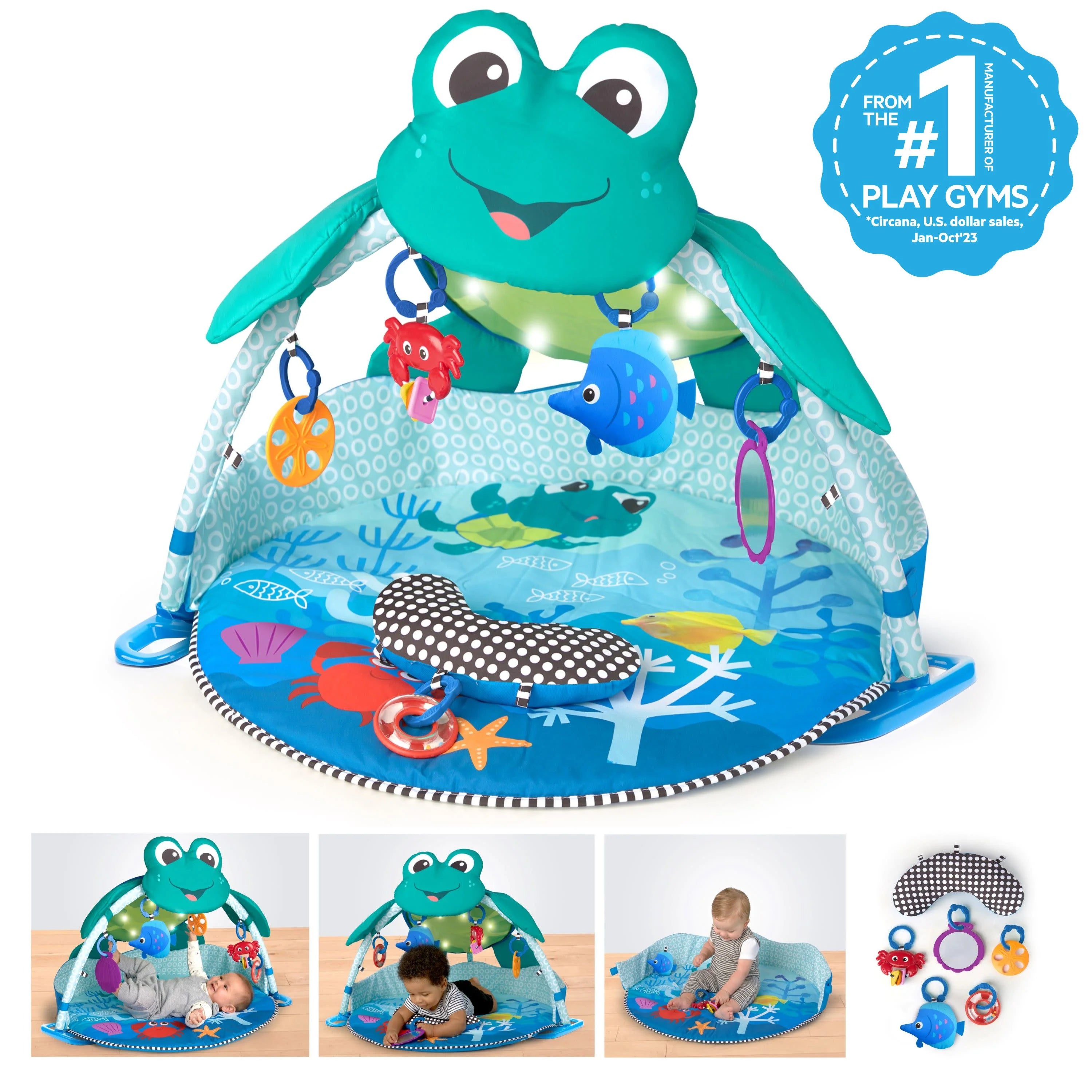 Baby Einstein Neptune Under the Sea Lights & Sounds Activity Gym