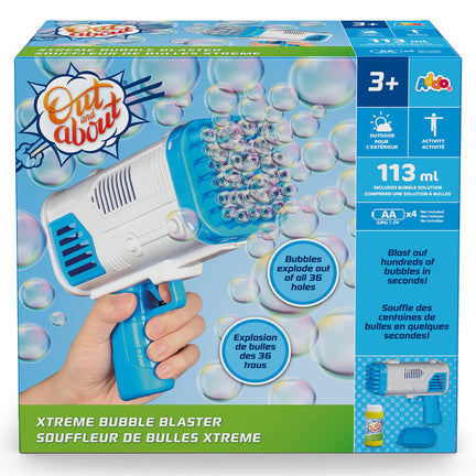 ADDO Out and About Xtreme Bubble Blaster – Blue