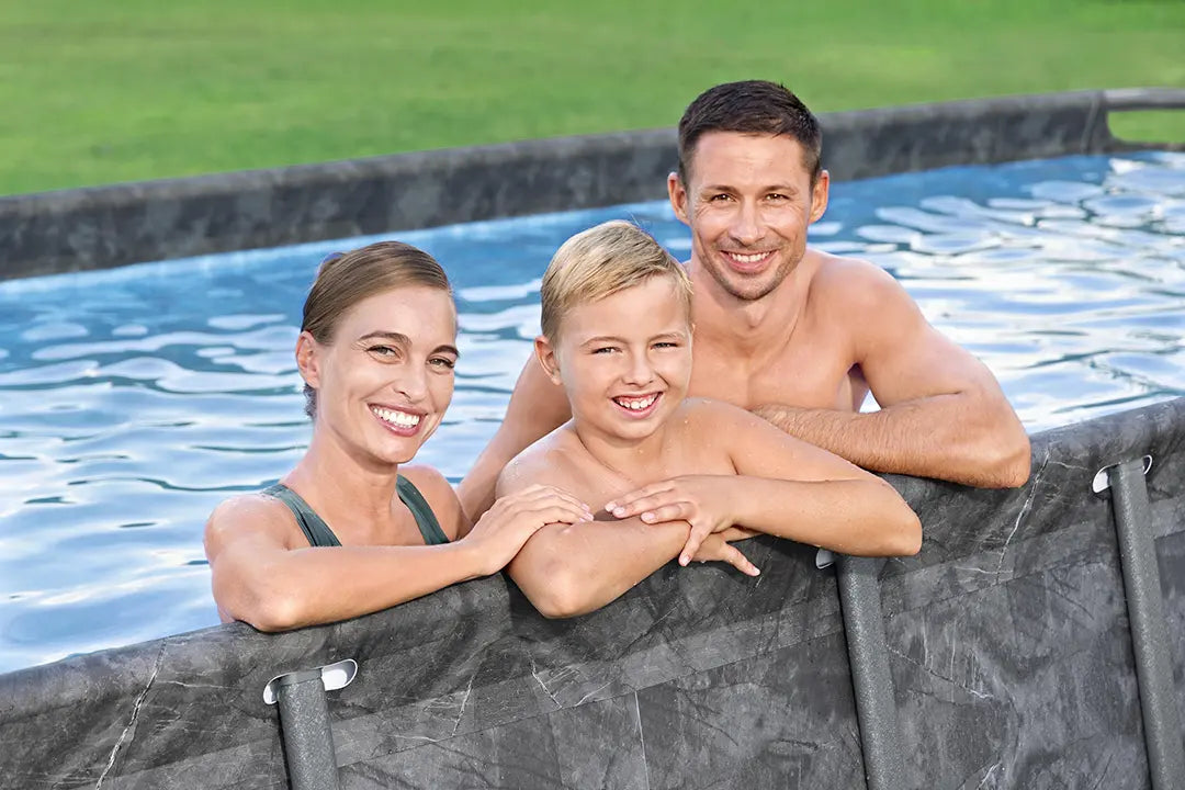 Bestway APX 365 Rectangular Pool Set (365 18' x 9' x 52"/5.49m x 2.74m x 1.32m)