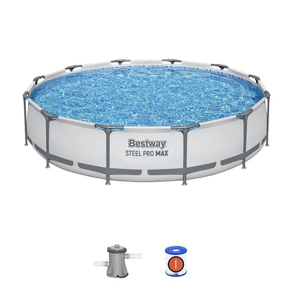 Bestway Steel Pro Frame Pool Set (12' x 30"/3.66m x 76 Cm)