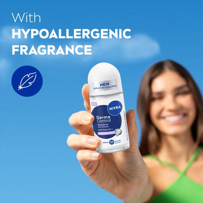 نيفيا مزيل عرق بكرة للنساء تحكم جلدي حماية (50ml)