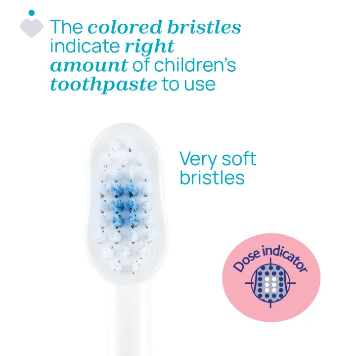 Chicco Hippo Toothbrush (3-6 Years Old)