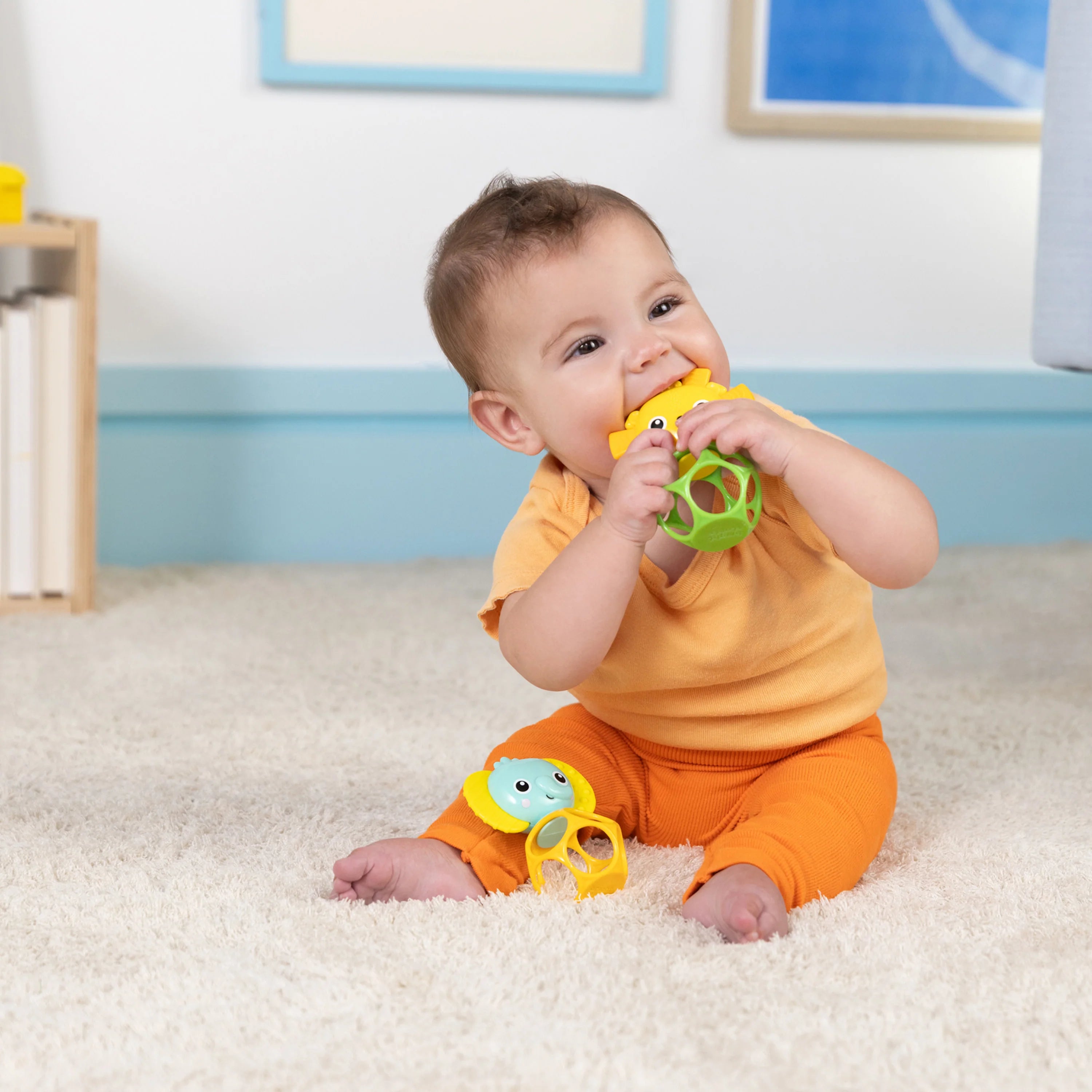 Bright Starts Oball Soothing Pals Peg Toy - Pack of 2