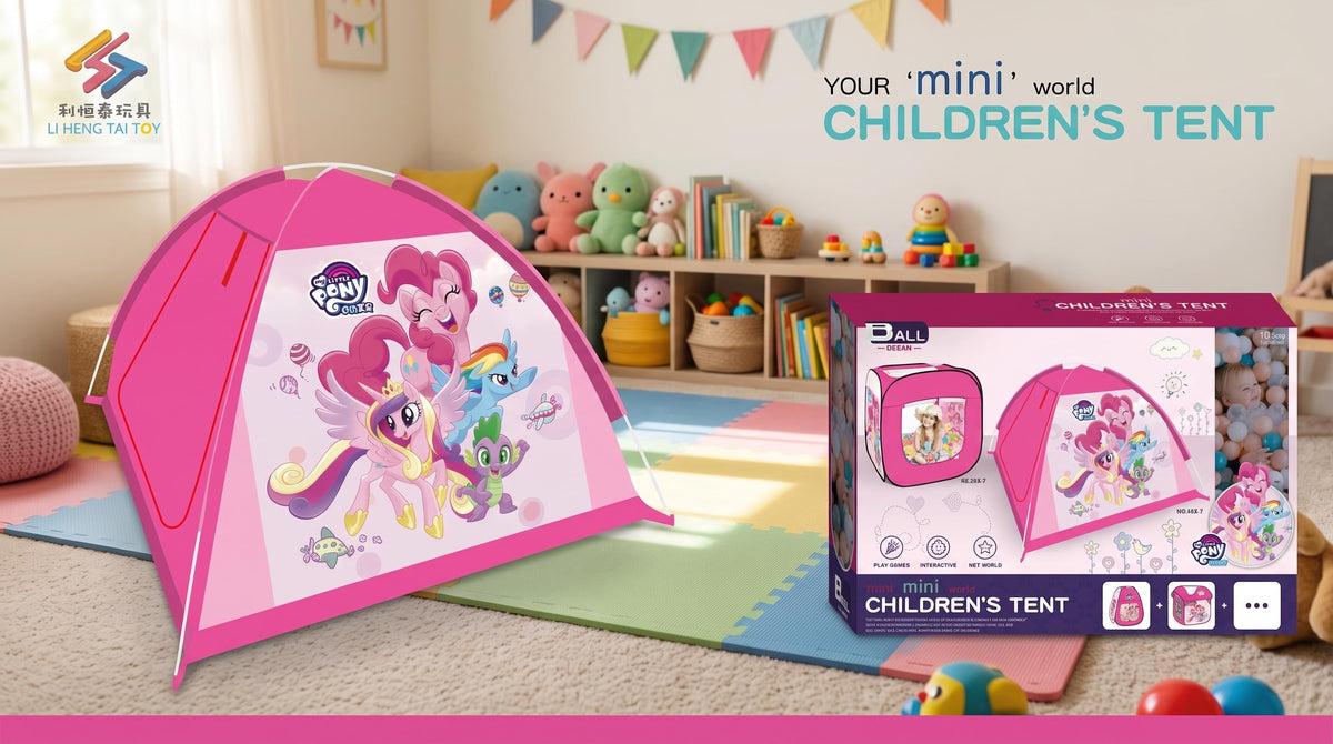 BALL- My Little Pony Kids Pop-Up Play Tent - Pink