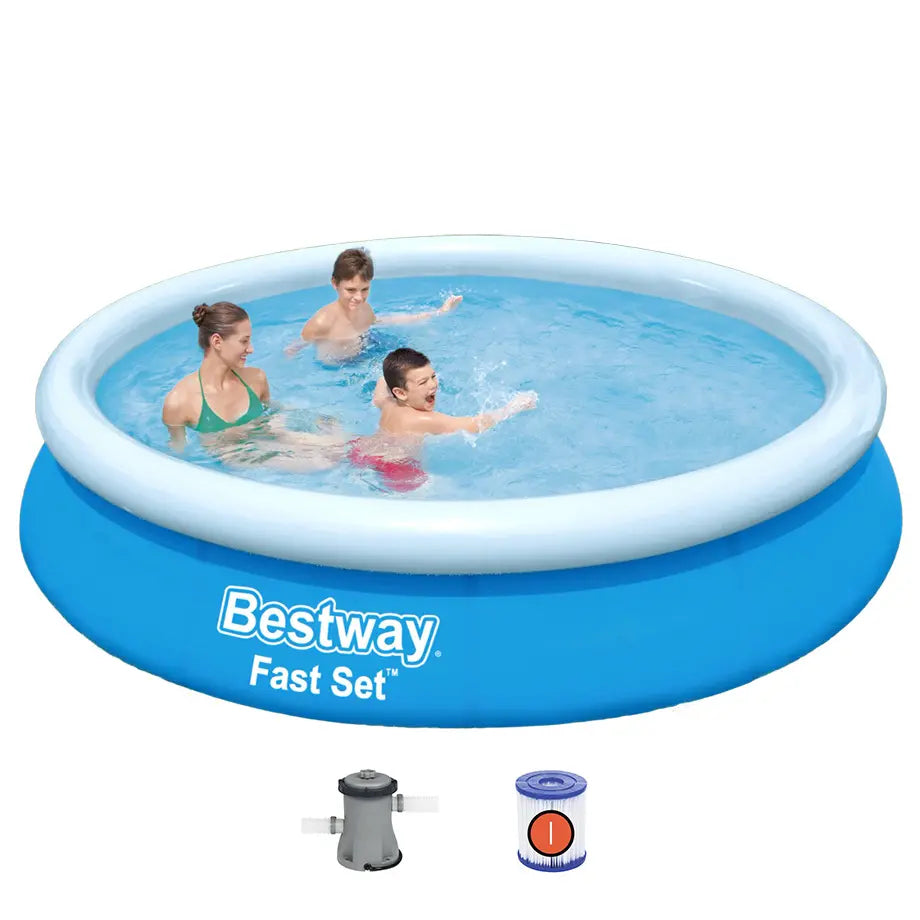 Bestway Fast Set Pool Set (12' x 30"/3.66m x 76cm)