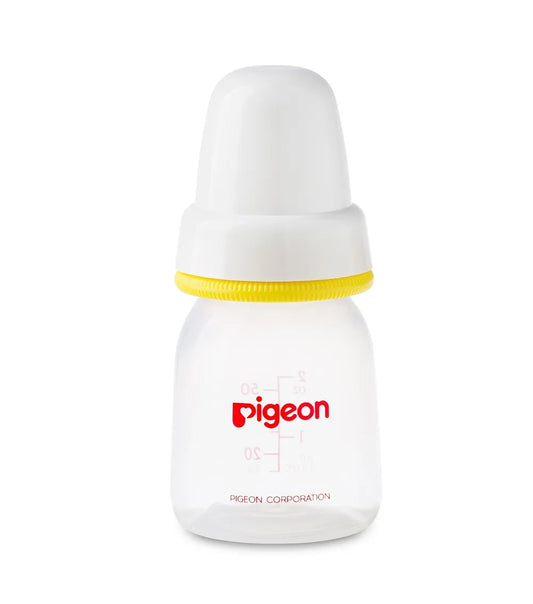 Pigeon Slim Neck Plastic Bottle White Cap (50ml)