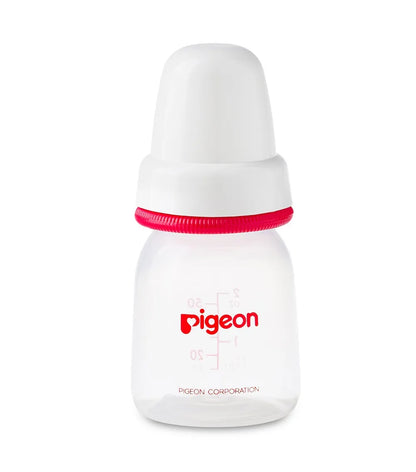 Pigeon Slim Neck Plastic Bottle White Cap (50ml)
