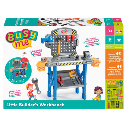 ADDO Busy Me Little Builder's Workbench playset