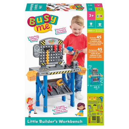 ADDO Busy Me Little Builder's Workbench playset