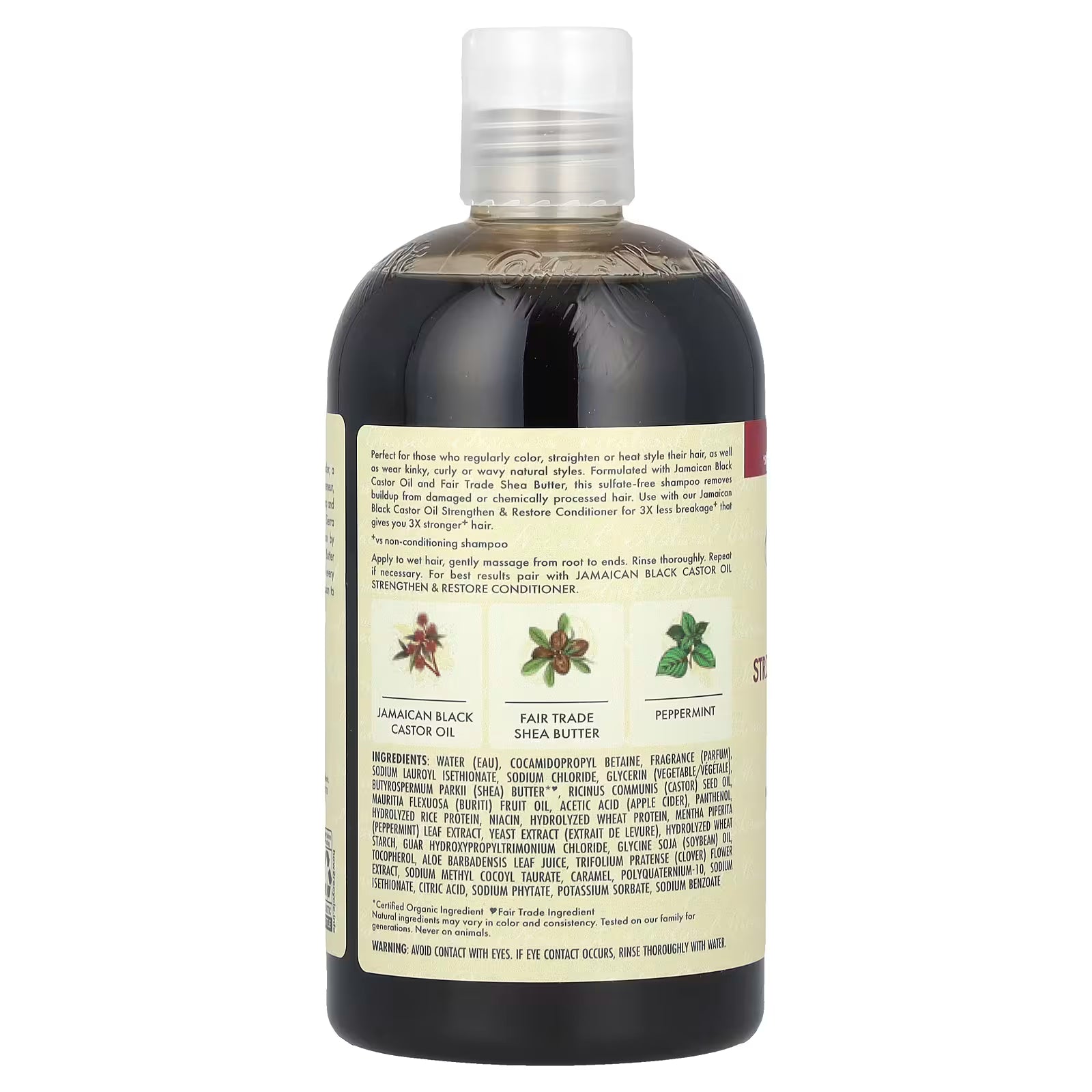 Shea Moisture Jamaican Black Castor Oil Shampoo (384ml)