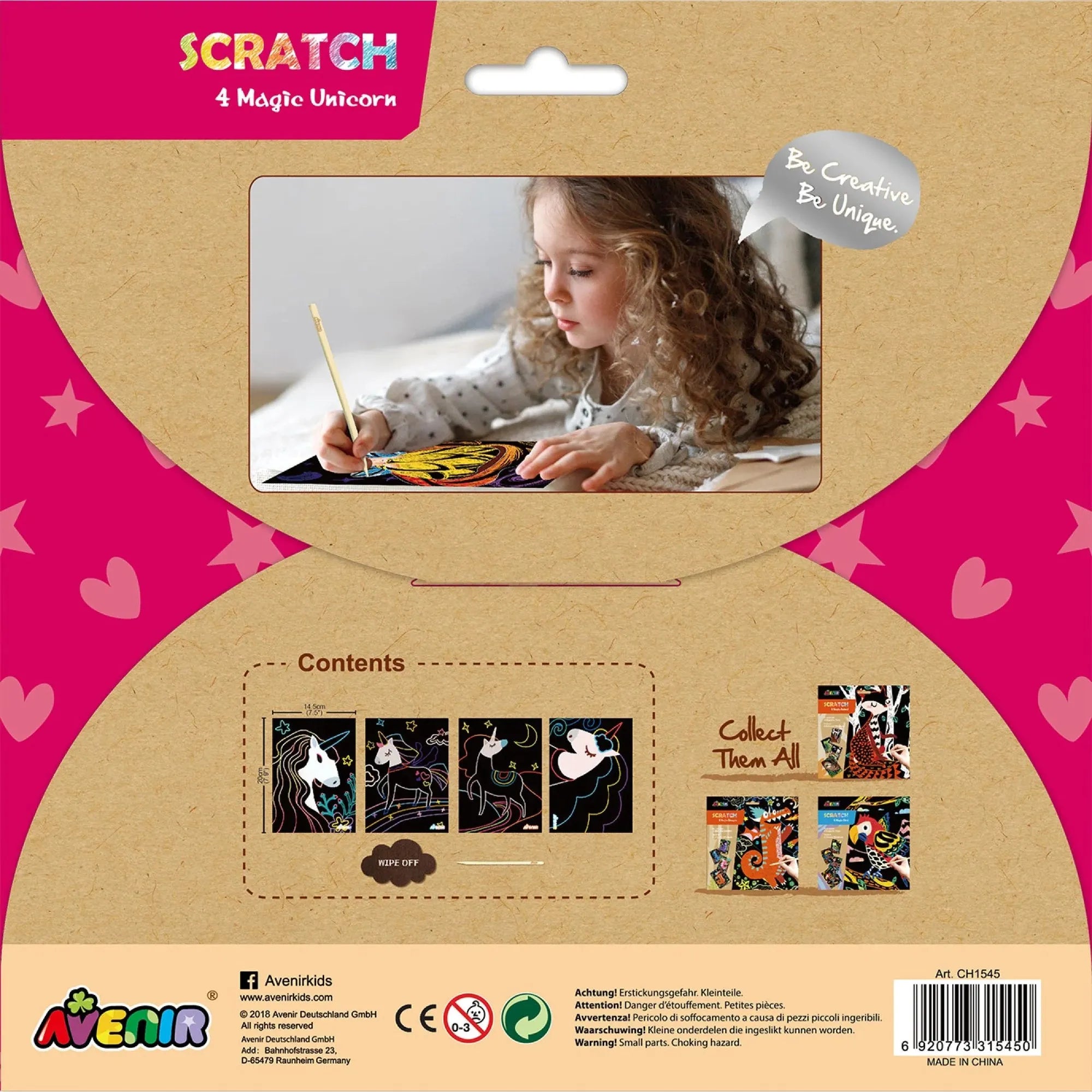 Avenir Scratch Magic Unicorn