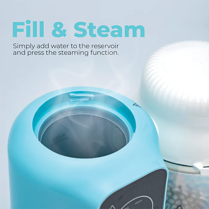 Nurtur Krave 6 in 1 Steamer Blender & Bottle Warmer Auto/Manual (Teal)