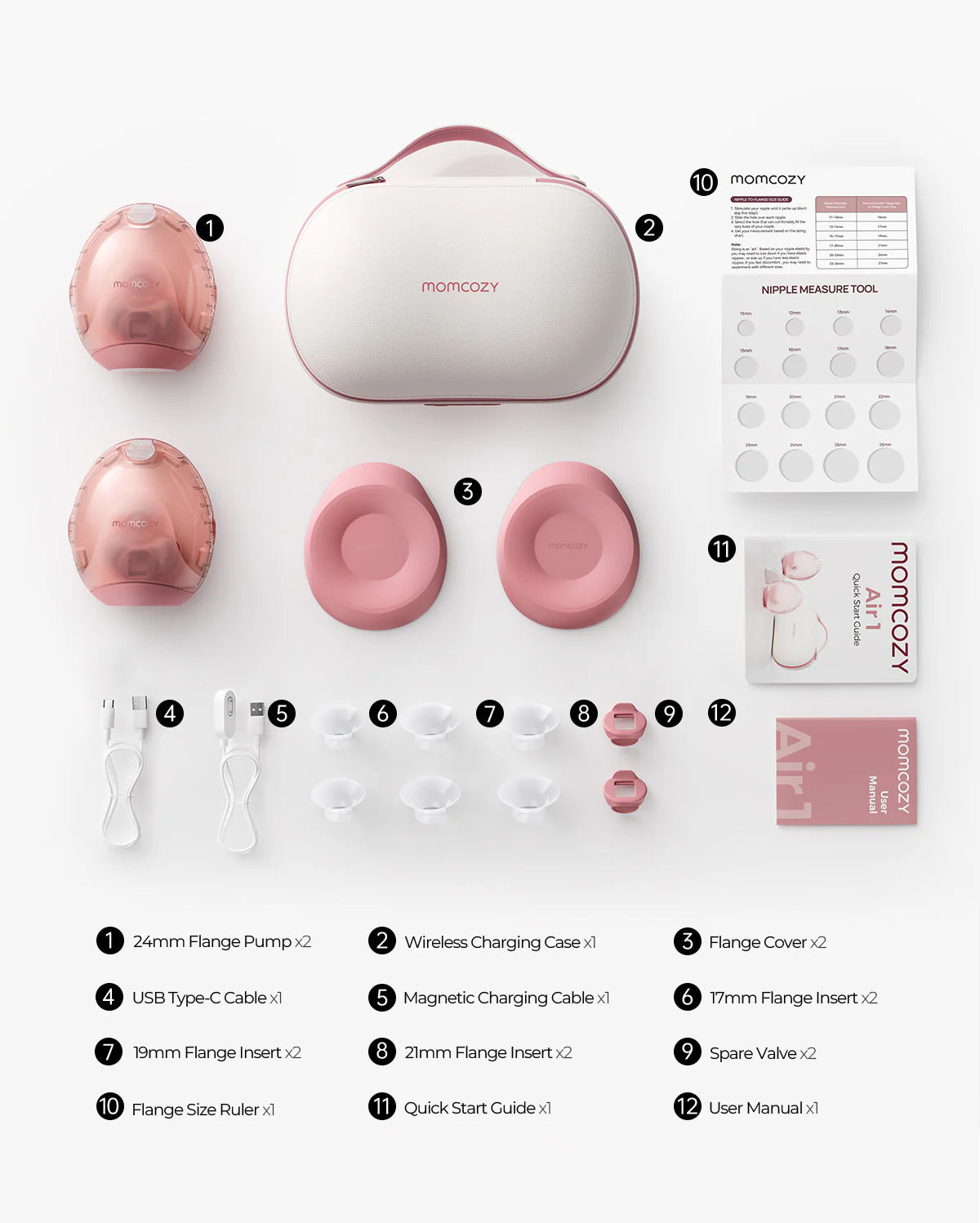 Momcozy Air 1 Ultra Slim Breast Pump