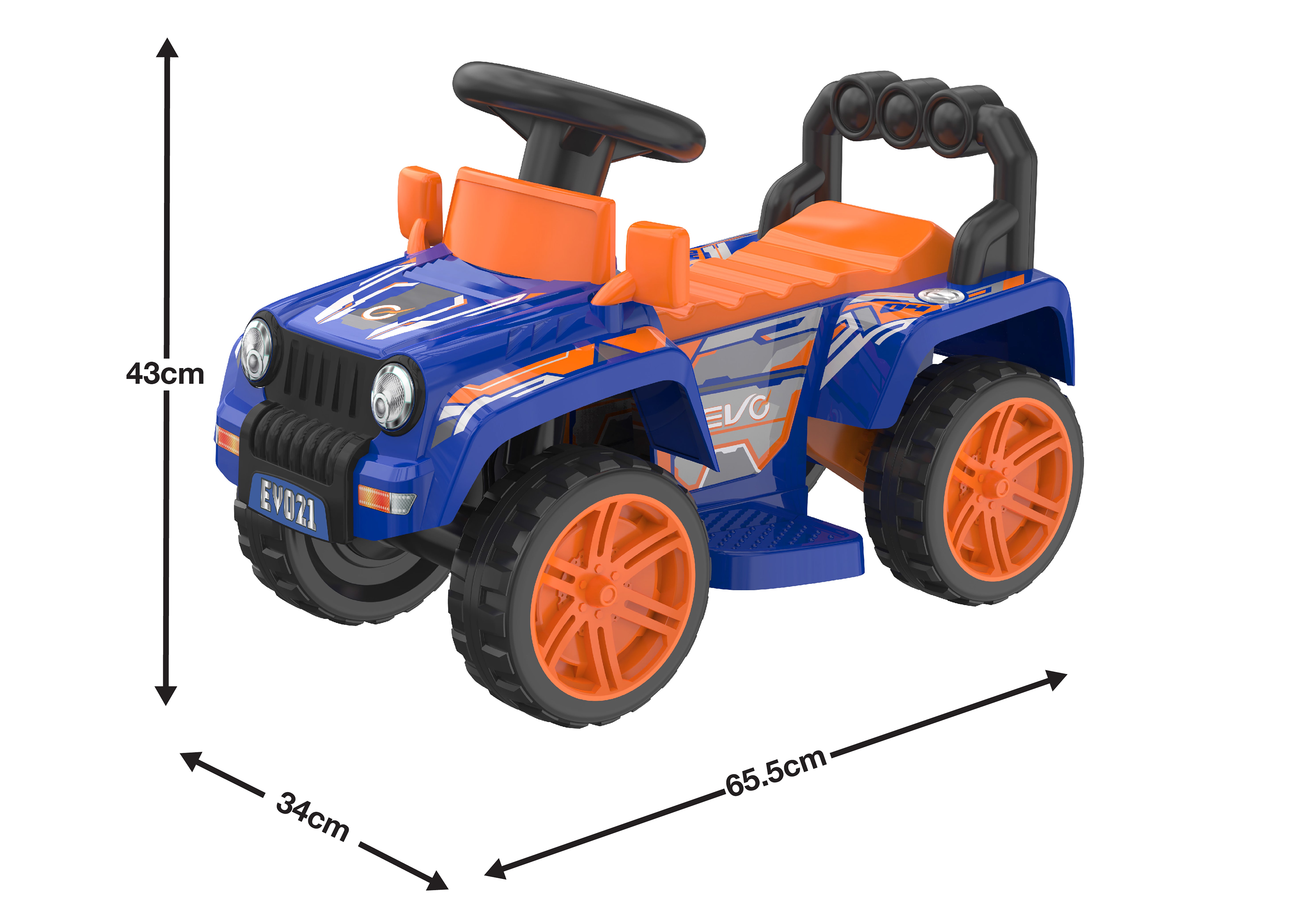 HTI Evo Ride On 4X4 Zoom 6v