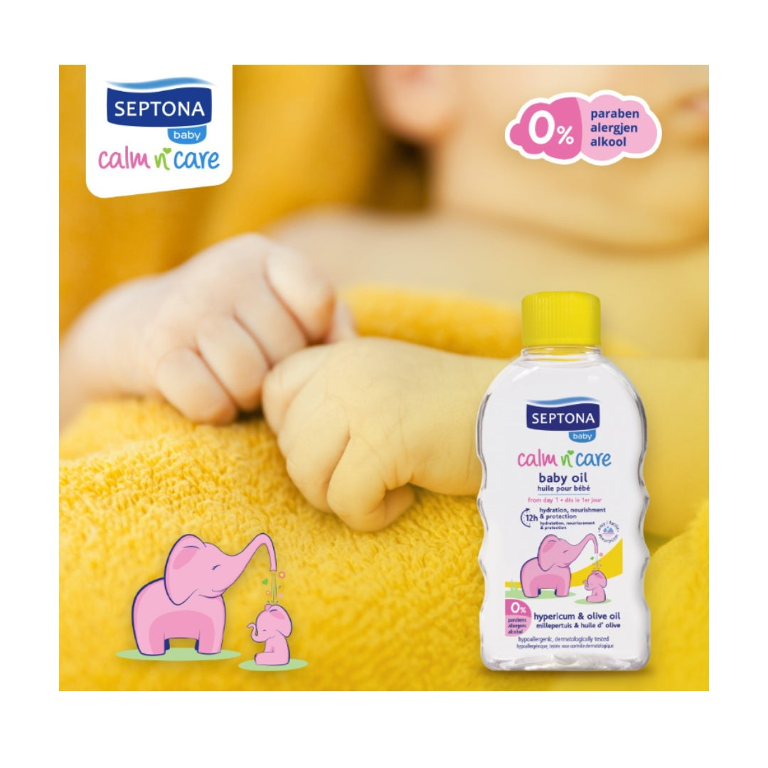 Septona Baby Oil Olive Oil (200 ml)