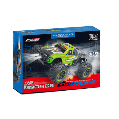Craze Wheels - 2.4GHz RC High-Speed Off-Road Truck 1:10 Scale 4WD