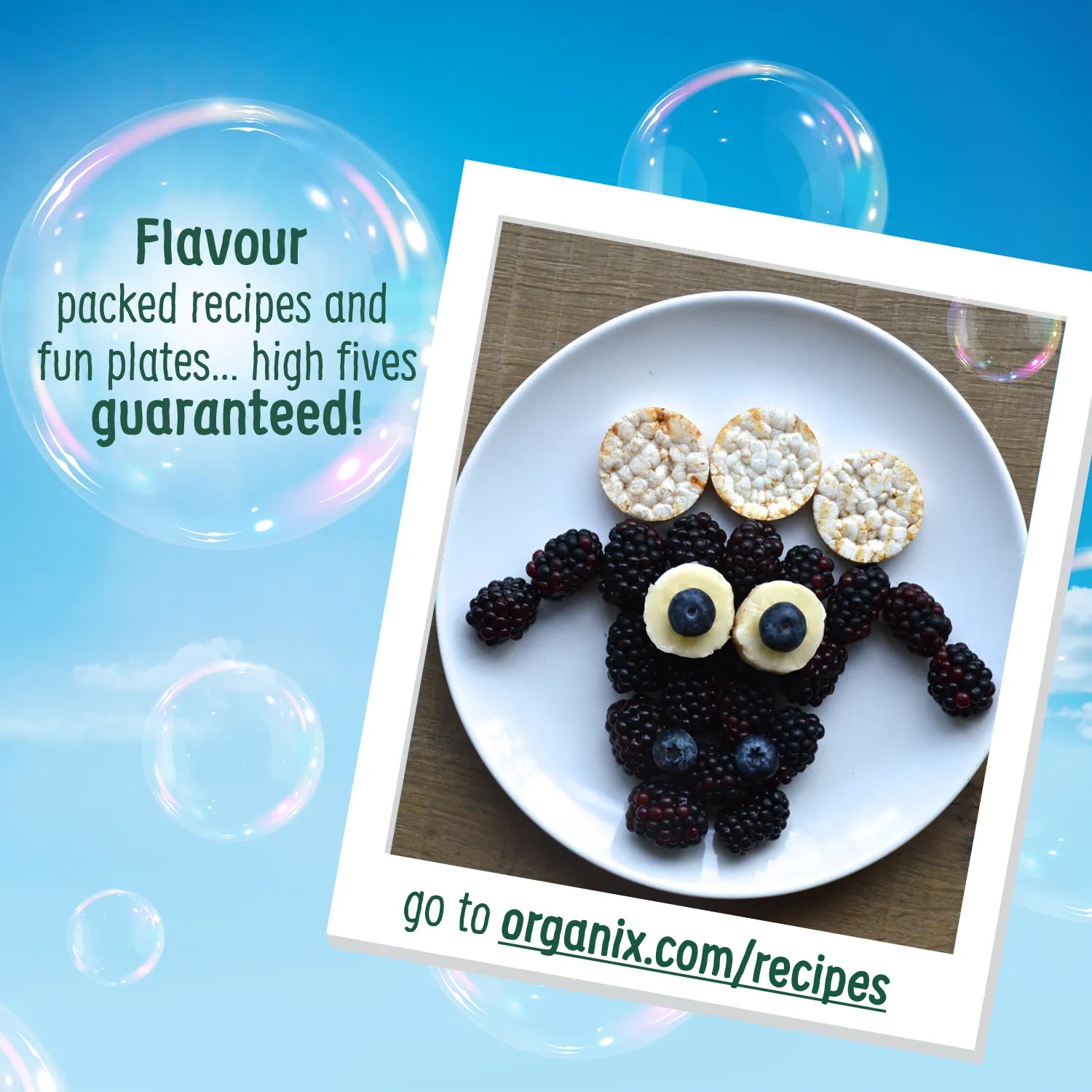 Organix Apple Rice Cake Clouds