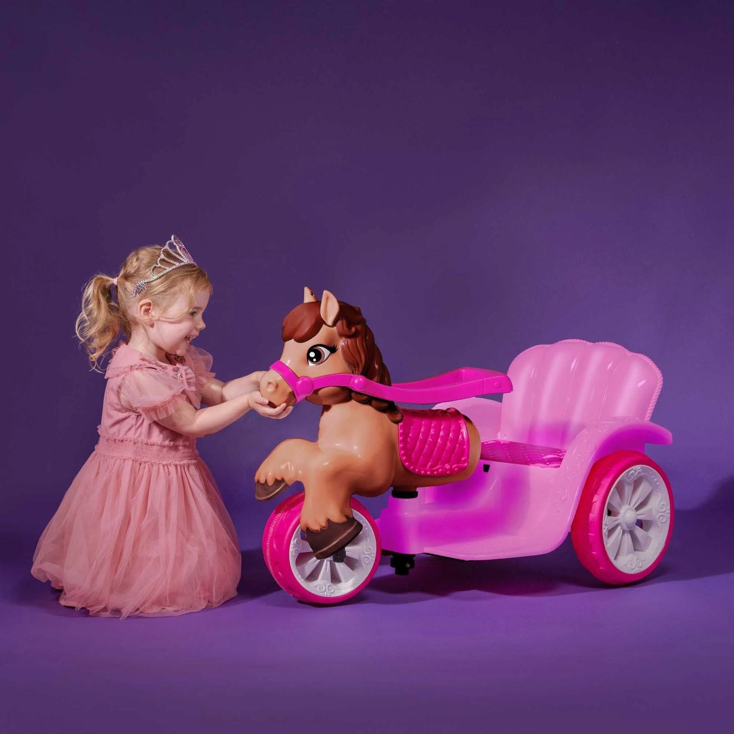 HTI Evo Ride On Pony Carriage 6v