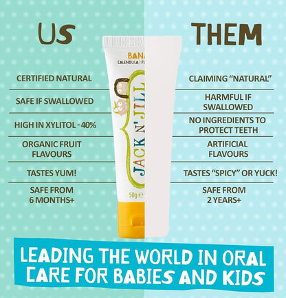 Jack N' Jill Natural Toothpaste (1pc, 50g)