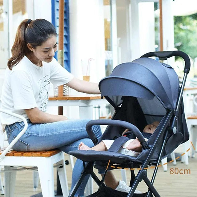 Teknum Travel Lite Stroller with Alameda Diaper Backpack