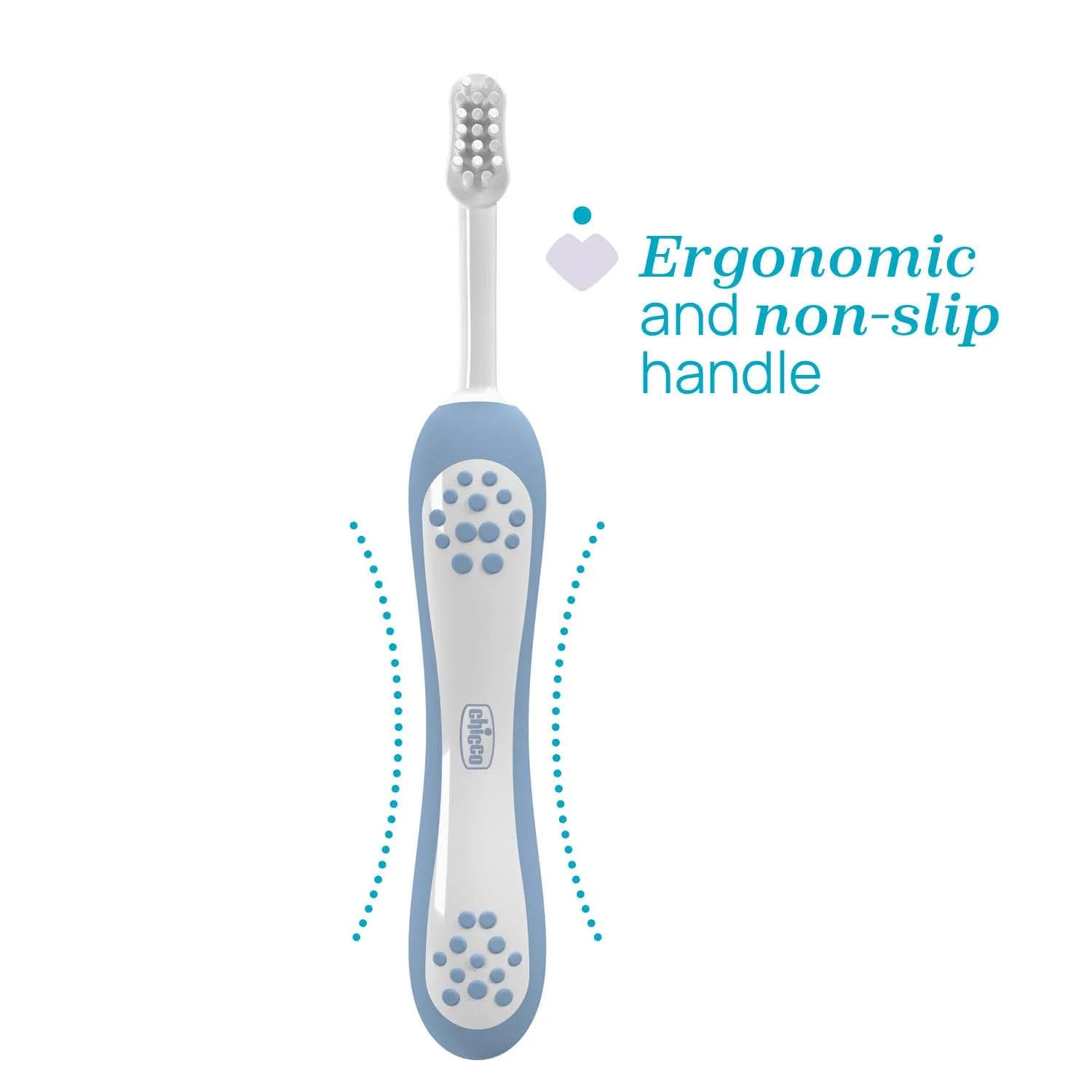 Chicco Indigo Toothbrush for Kids (6-36 Months)