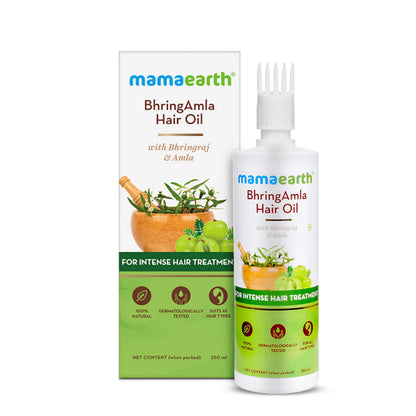 Mamaearth Bhringamla Hair Oil (250ml)