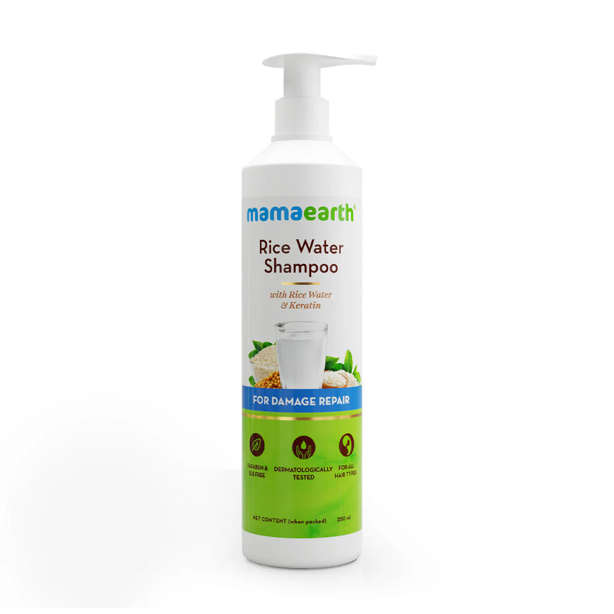 Mamaearth Reg Me Rice Water  Shampoo (250ml)