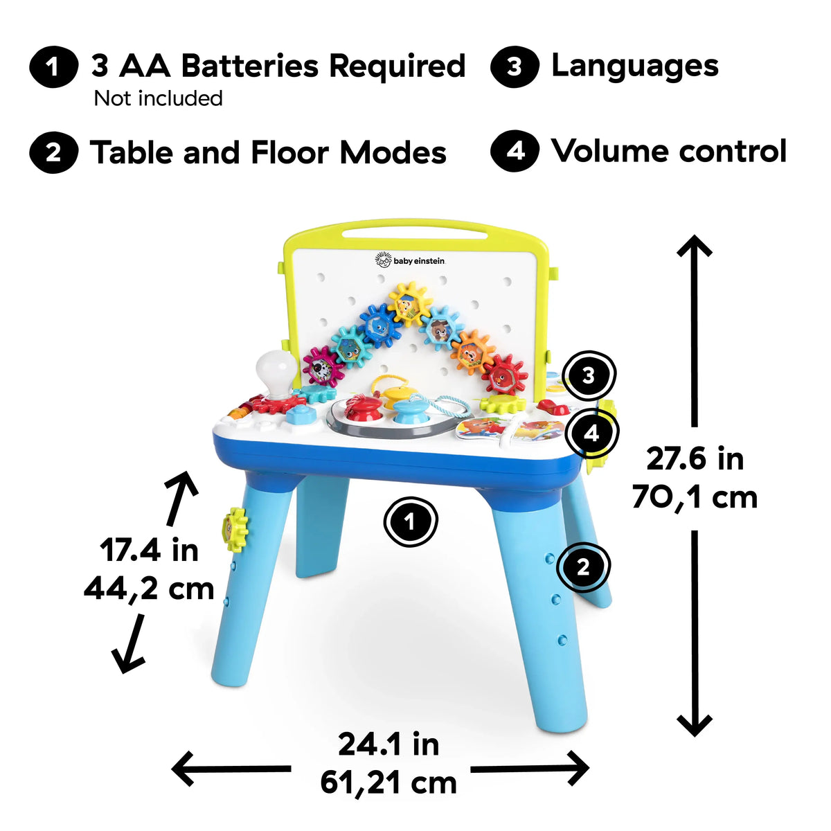 Curiosity Table Baby Einstein Curiosity Table Activity Station | Available at Qatar Moms