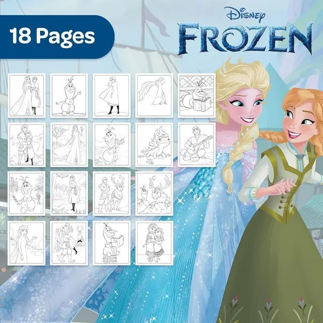 Crayola Color Wonder Mess-Free Colouring Set – Disney Frozen, 22 Pcs