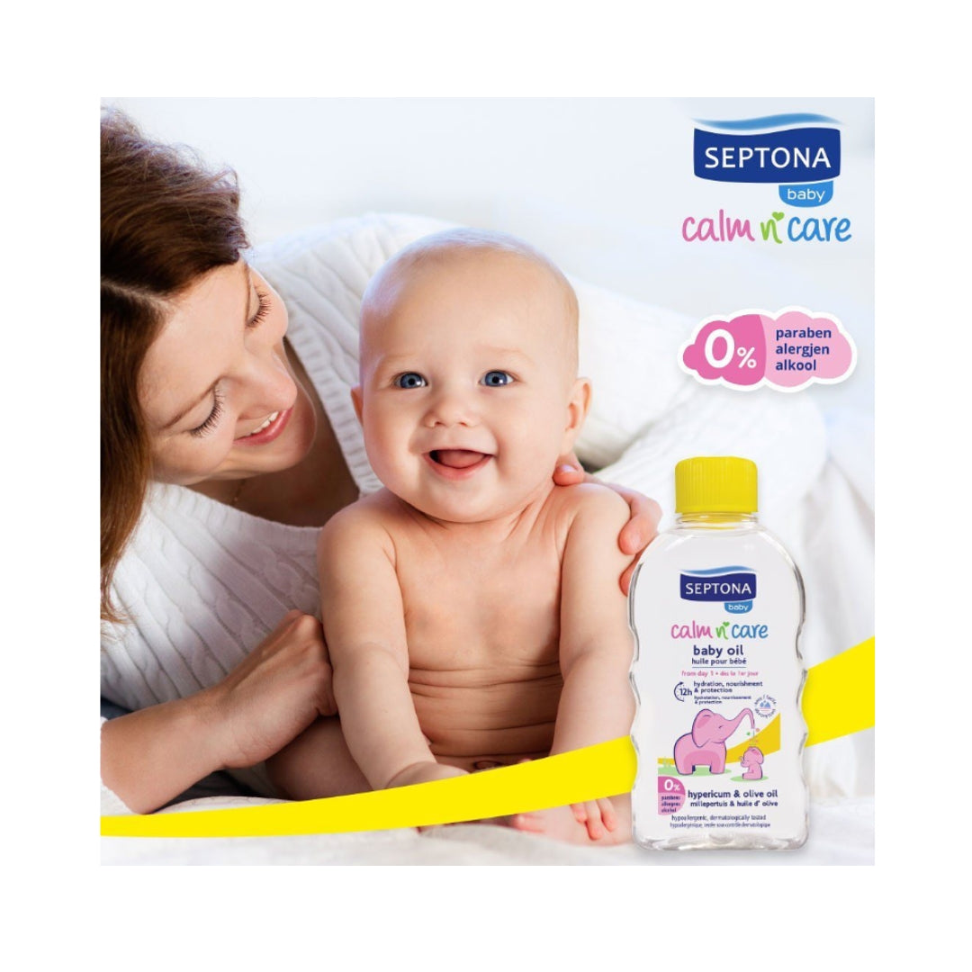 Septona Baby Oil Olive Oil (200 ml)
