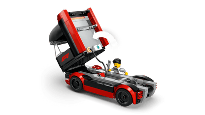LEGO - City F1 Truck with RB20 & AMR24 F1 Cars - 1,086 Pieces