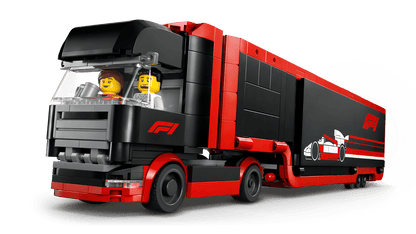 LEGO - City F1 Truck with RB20 & AMR24 F1 Cars - 1,086 Pieces