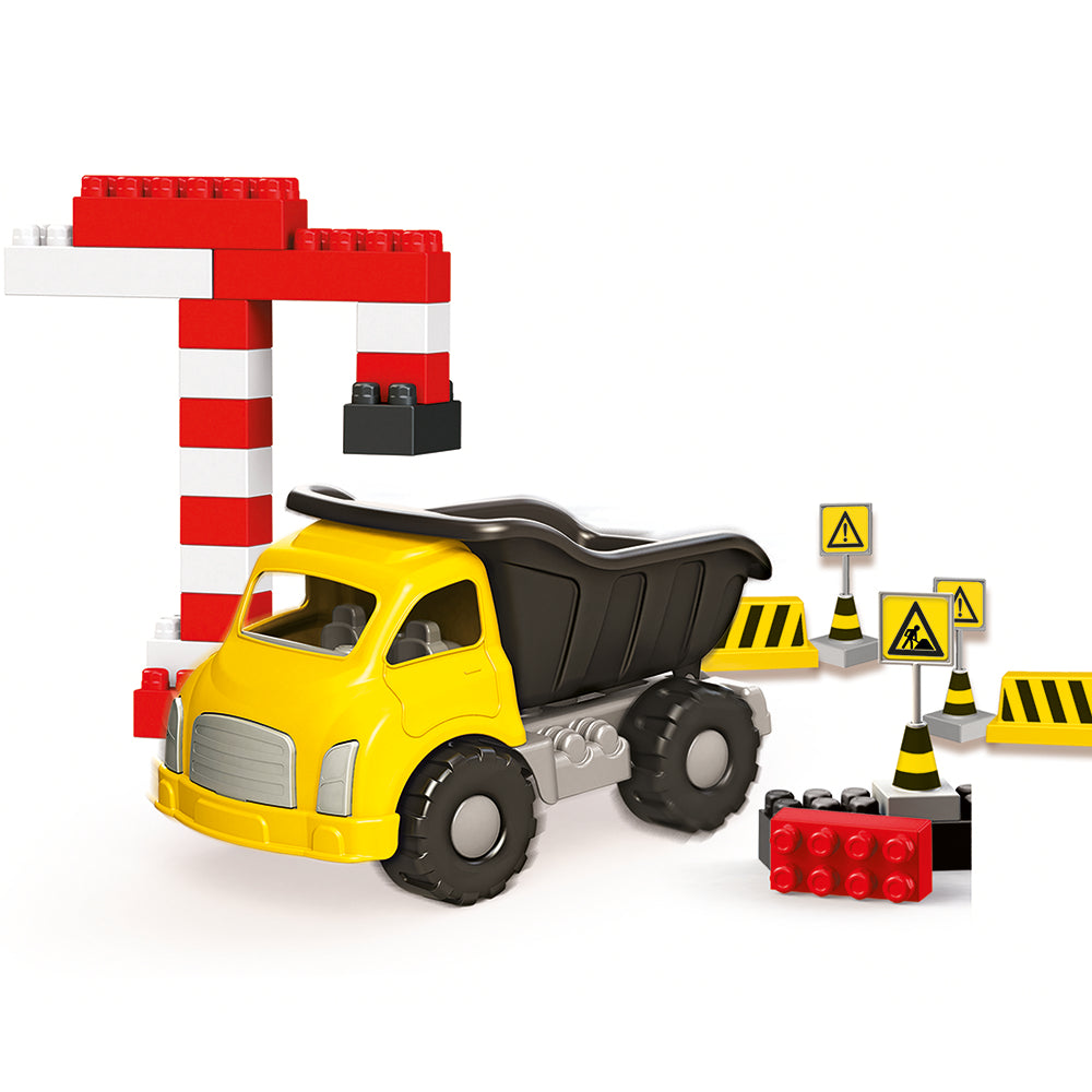 Dolu Full Jumbo Truck And Blocks (40 Pcs)