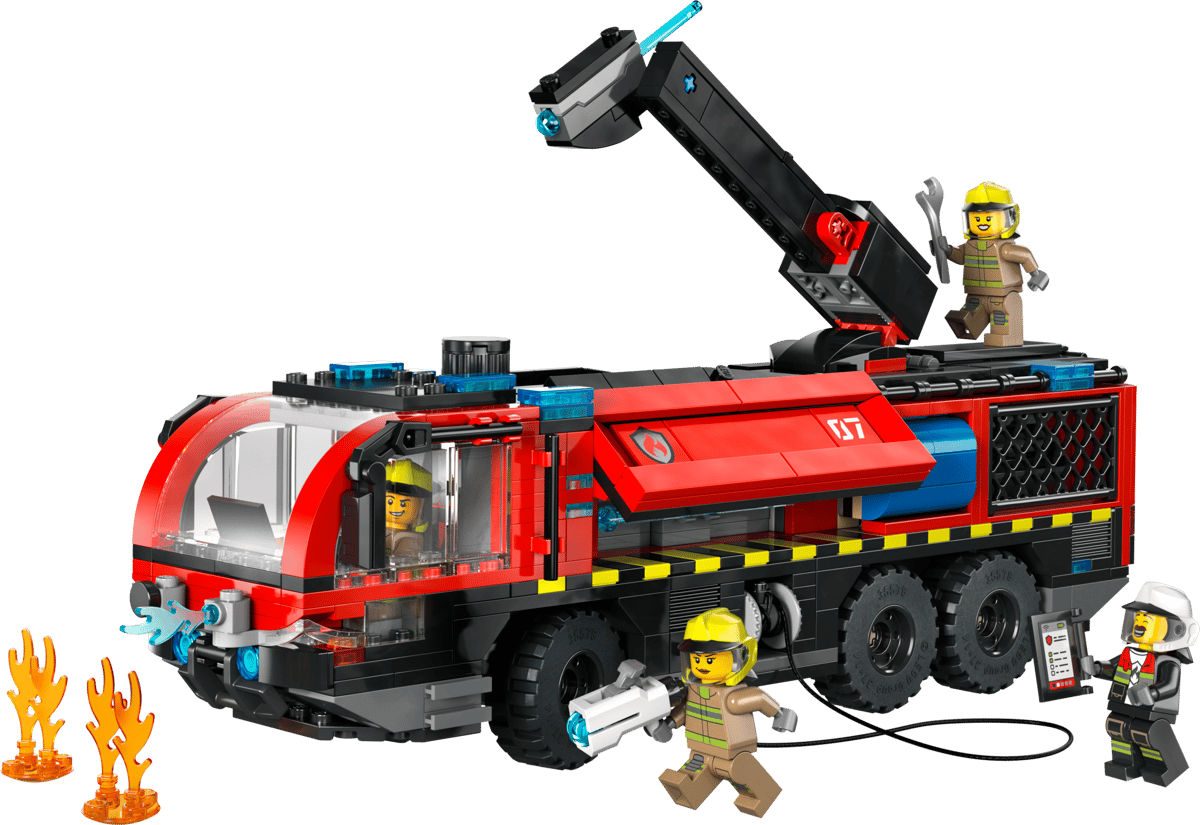LEGO - City Airport Fire Truck - 691 Pieces