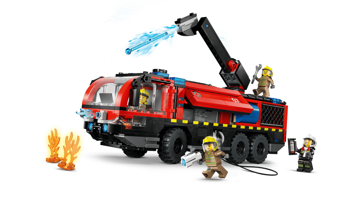 LEGO - City Airport Fire Truck - 691 Pieces