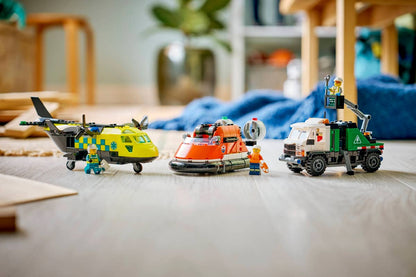 LEGO - City Airplane, Service Truck & Hovercraft Remix - 990 Pieces