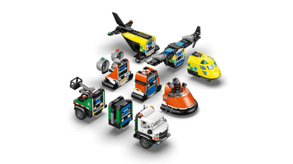 LEGO - City Airplane, Service Truck & Hovercraft Remix - 990 Pieces